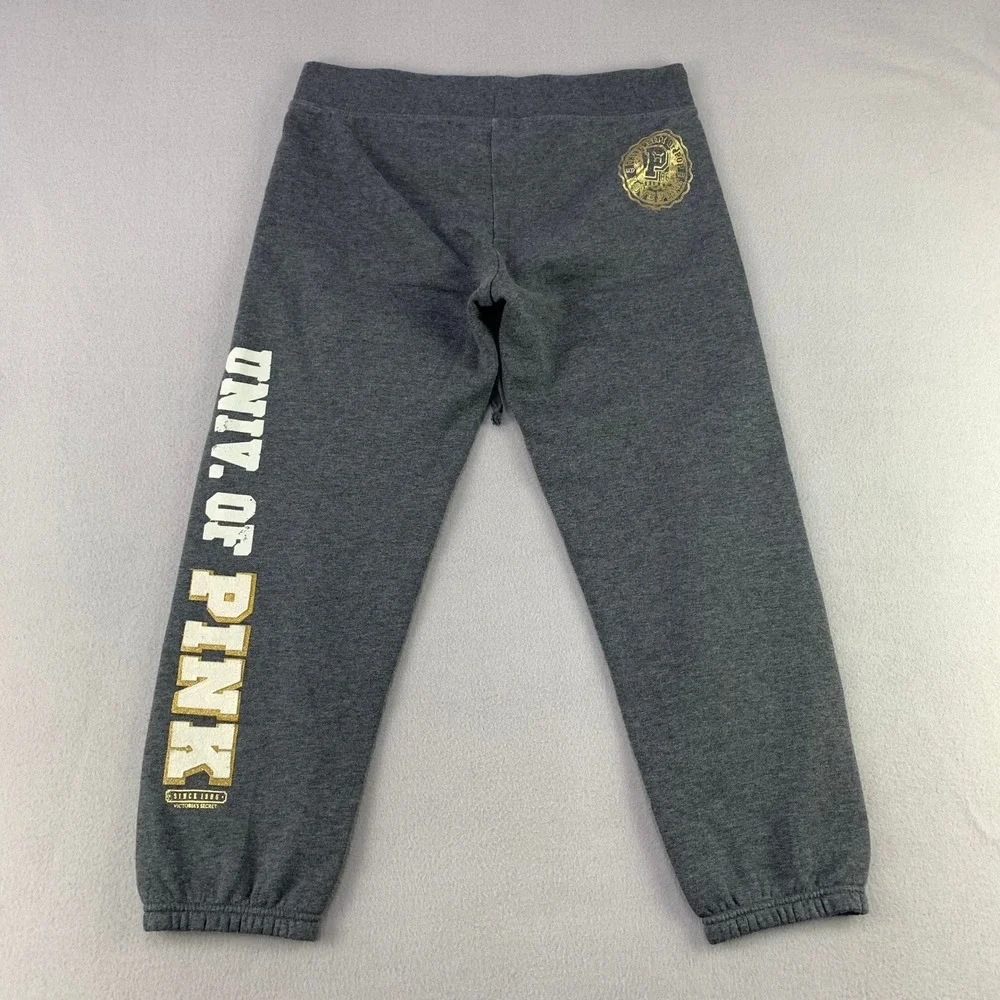 PINK Victoria's Secret Sweatpants Women S Gray Casual My Favorite Sweats Joggers